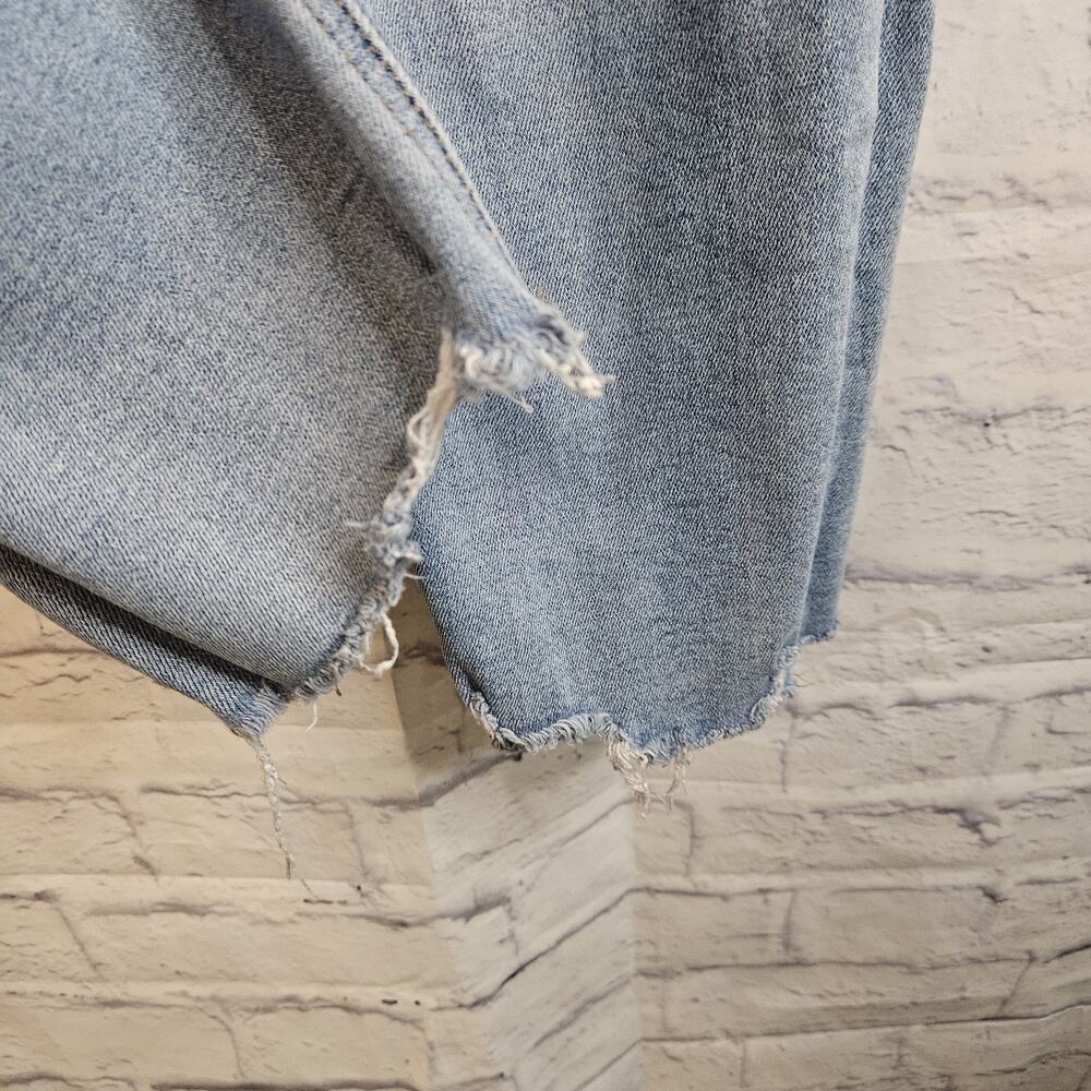 Lovervet by VERVET MID RISE CROP STRAIGHT Denim JEANS LV1179 SZ 28/7 - Picture 2 of 7